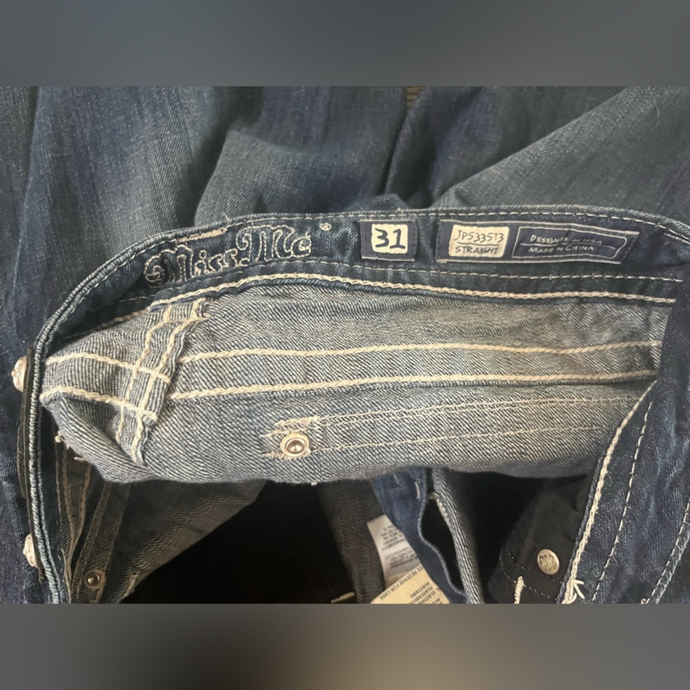 Miss me Dark Blue Women Jeans nwot - Picture 5 of 9